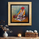 Rajasthan Fortune Teller - Wall Painting